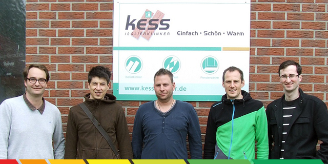 Das Energieheld Team Mit Isolierklinker Kess.