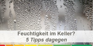 Kellerräume frostfrei und trocken halten - 5 Tipps